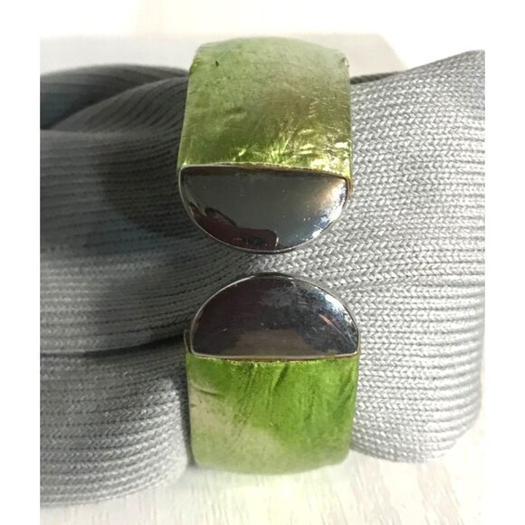 Suisse Womens Watch Green Bangle Bracelet Stainless Steel P259 Japan Movement - Picture 2 of 7